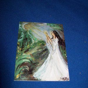 Vintage Sabrina Marx "Enchanted Visions" "Trading Card"  - Rothstein Gallery
